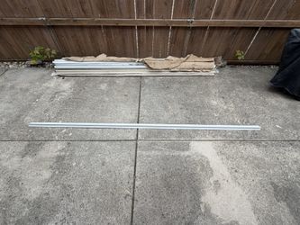 White Aluminum Roof Edge Trims