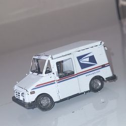 USPS Truck Metal Earth Model