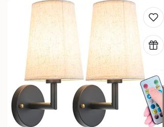 Bedroom scones.  Battery new