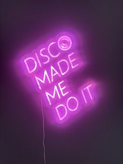 Disco Light Neon Sign