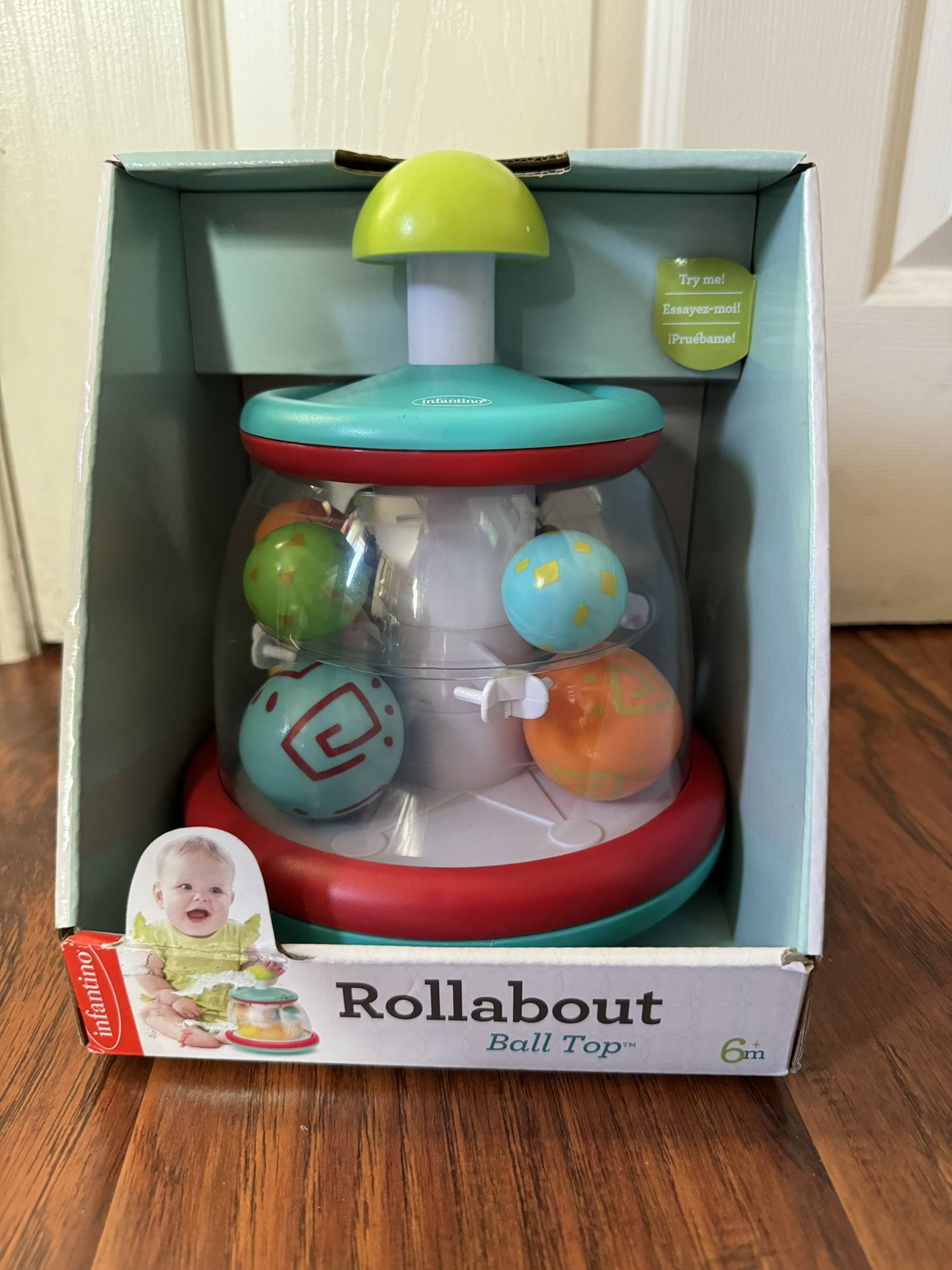 Baby Toy Rollabout Ball Top