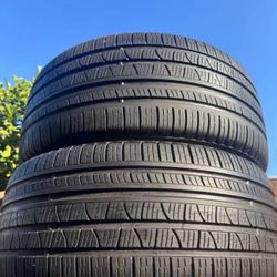 285 40 21 Pirelli scorpion verde 285/40/21 used tires 285/40R21