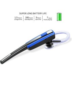 Bluetooth Headset,Wireless Ultralight Earpiece V4.1 Business Earbuds with Mic for Office/Workout/Driving,Work for iPhone/Samsung/Android Cell Phones