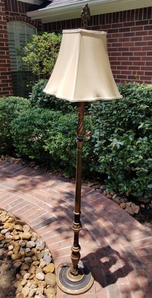 Antique Tall Floor Lamp