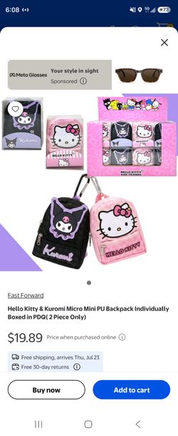 Hello kitty micro mini backpack