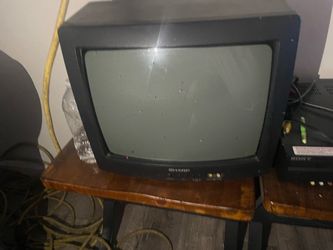 Old tv and dvd/cassette player