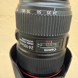 Canon L series 24-105mm lens