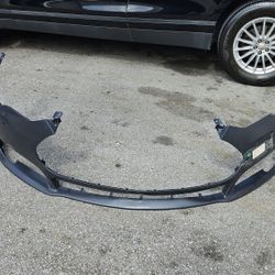 New Unpainted Bumper Tesla Model S