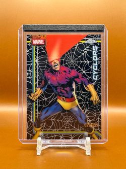 2026 Topps Chrome Marvel Cyclops #024 Black Web Refractor /299