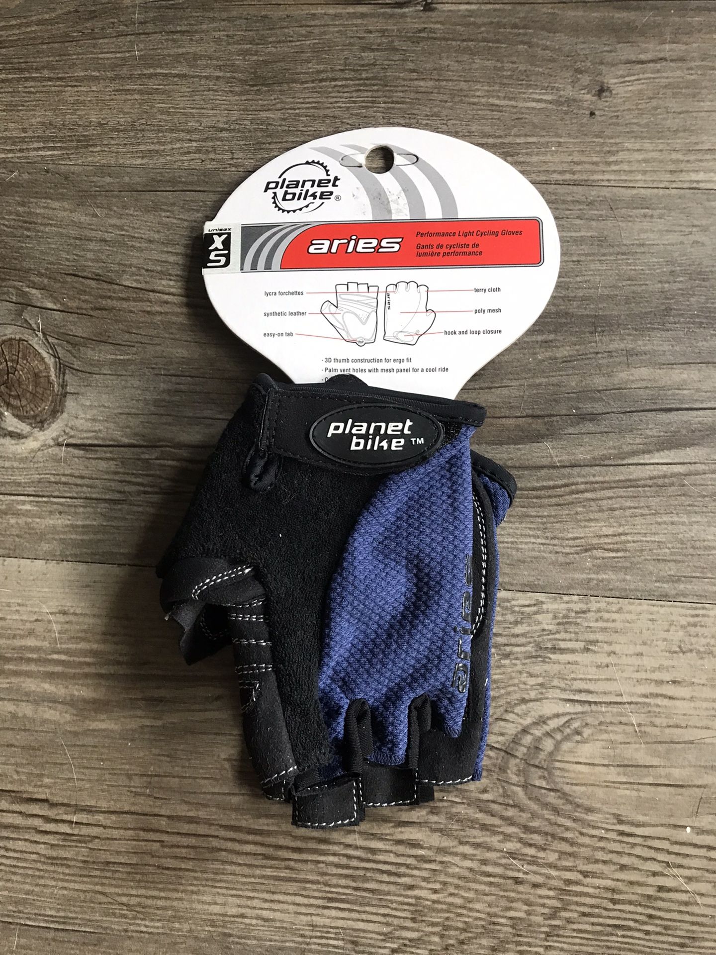 NWT Planet Bike Cycling Gloves - XS