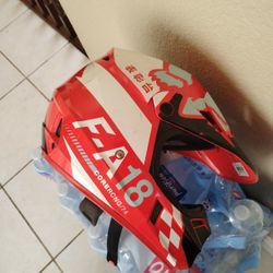 Fox Helmet Motorcycle Dirtbike 
