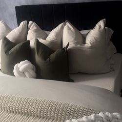 Black Queen Size Bedframe