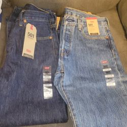 New Levi 501 Original 2 Pairs