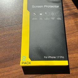 New iPhone 17 Pro Screen Protector 