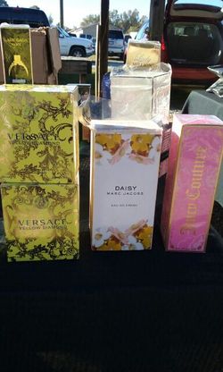 Versace, Daisy Marc Jacobs, Juice Couture