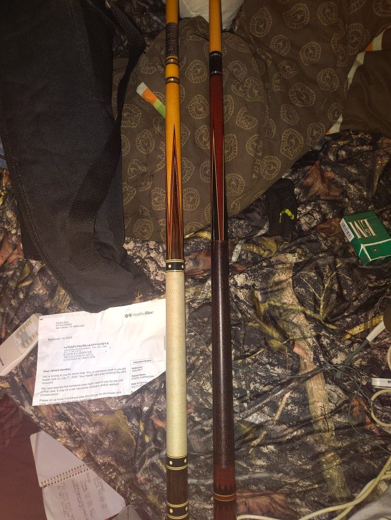 Two Very Nice Pool Sticks