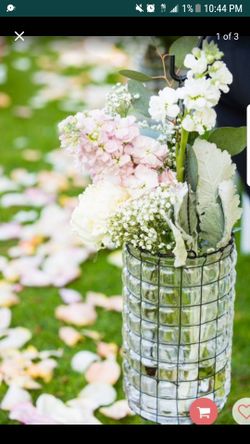 Flower vases wedding