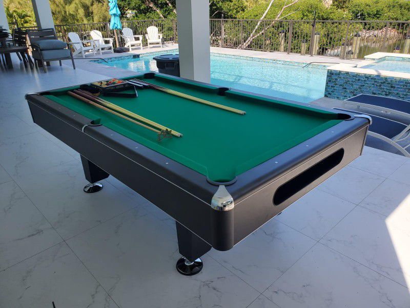 Black Shadow Pool Table, New in box 
