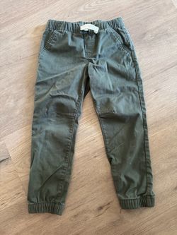 Kids Green Jogger Pants