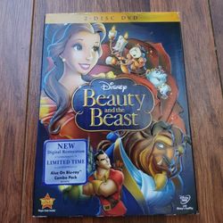 Beauty & The Beast Disney on DVD

