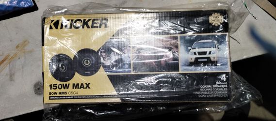 Kicker 4" speaker