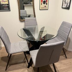 Dining Table Plus 4 Chairs