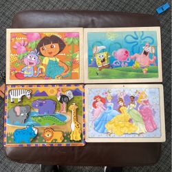 Wooden Puzzles(4)