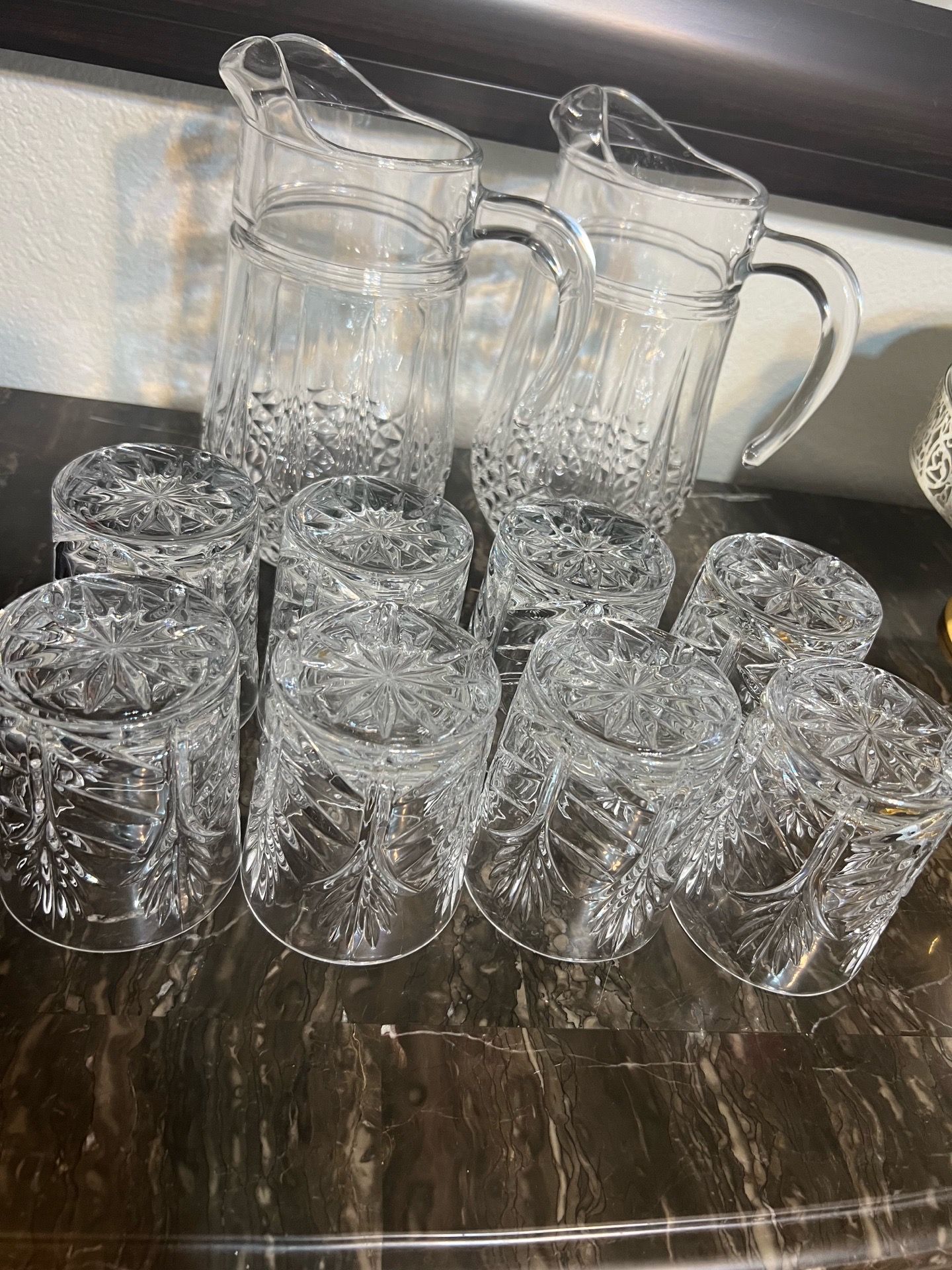 Crystal cups