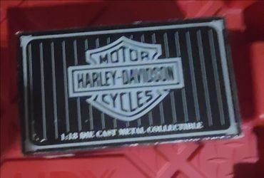 1999 Maisto Die Cast Harley Davidson FLSTF Fat Boy Die Cast