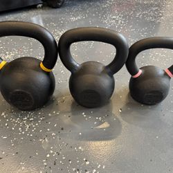 Onnit Kettlebells 35/24/18 Lb