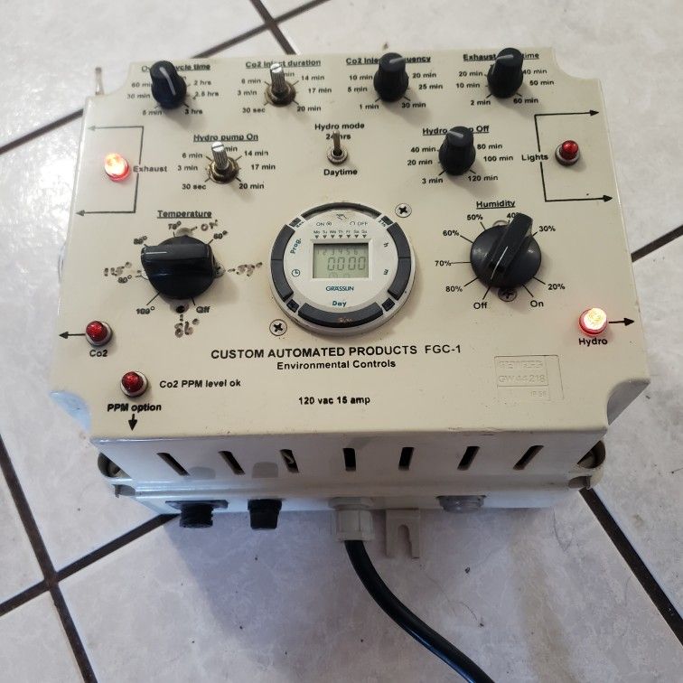 CAP Environmental Control FGC-1 Temperature Humidity Pump CO2 Timer