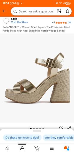 Goddess Shoes , Size 7.5