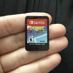 Sonic Colors - Nintendo Switch - Game Cartridge 
