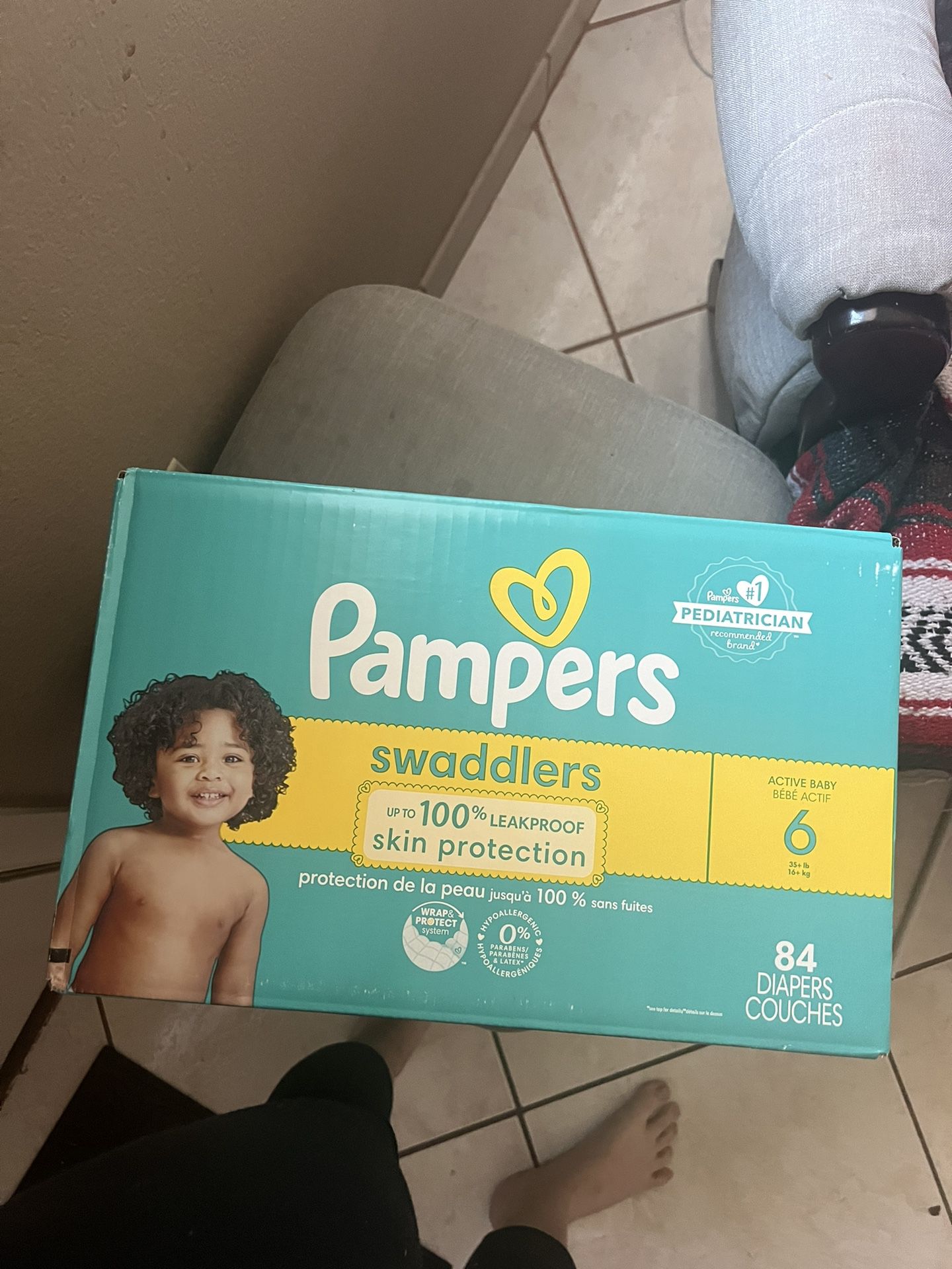 Pampers size 6 
