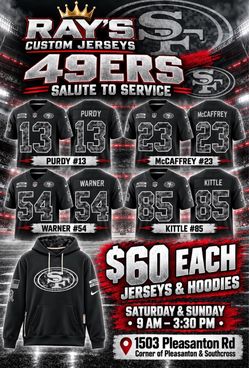 49 ers salute to service jerseys and hoodies