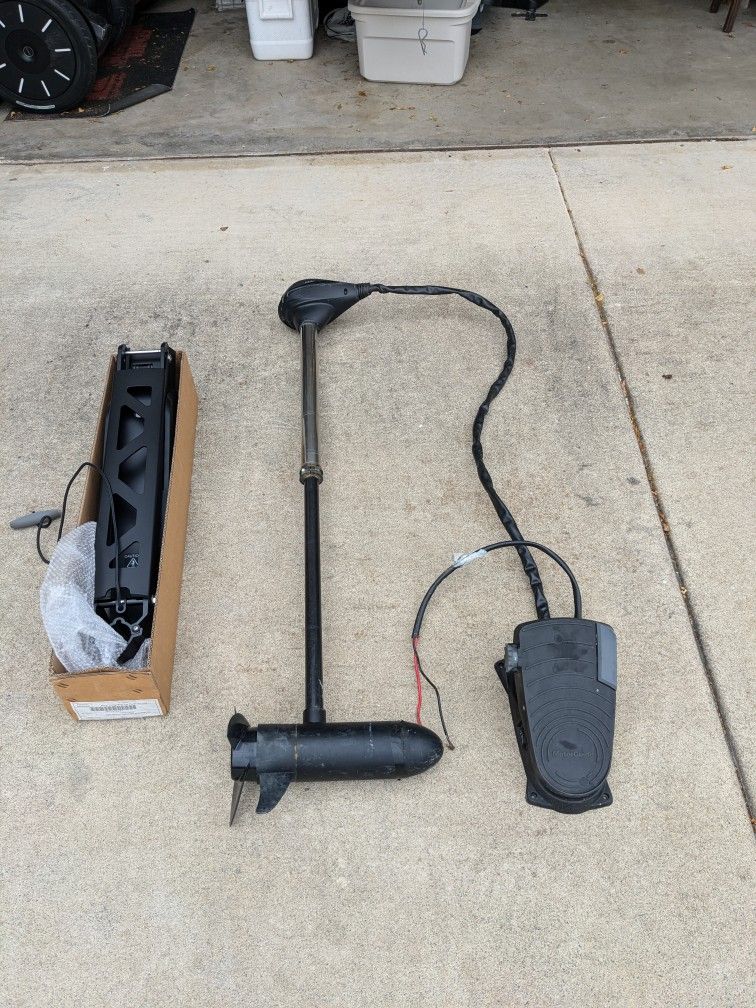 Trolling Motor Project, Motor Guide X3, 65 lb Thrust