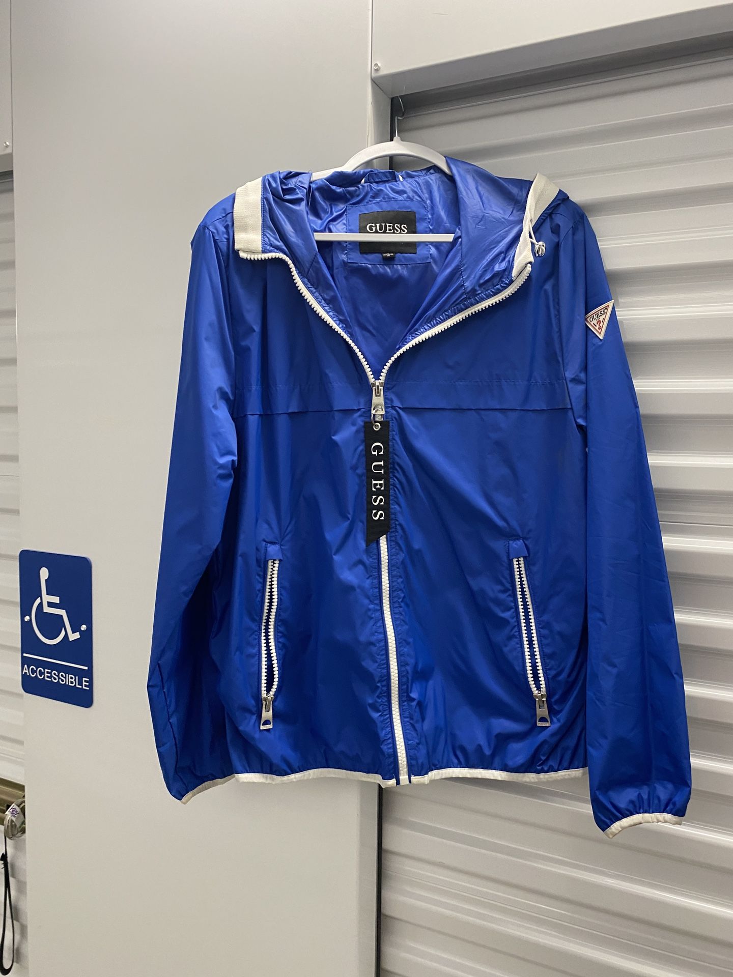 GUESS Cobalt Windbreaker - Blue