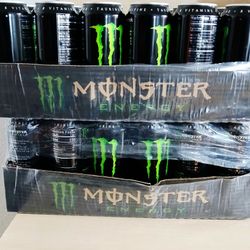 24 Cnt 16 FL Oz GREEN MONSTER ENERGY