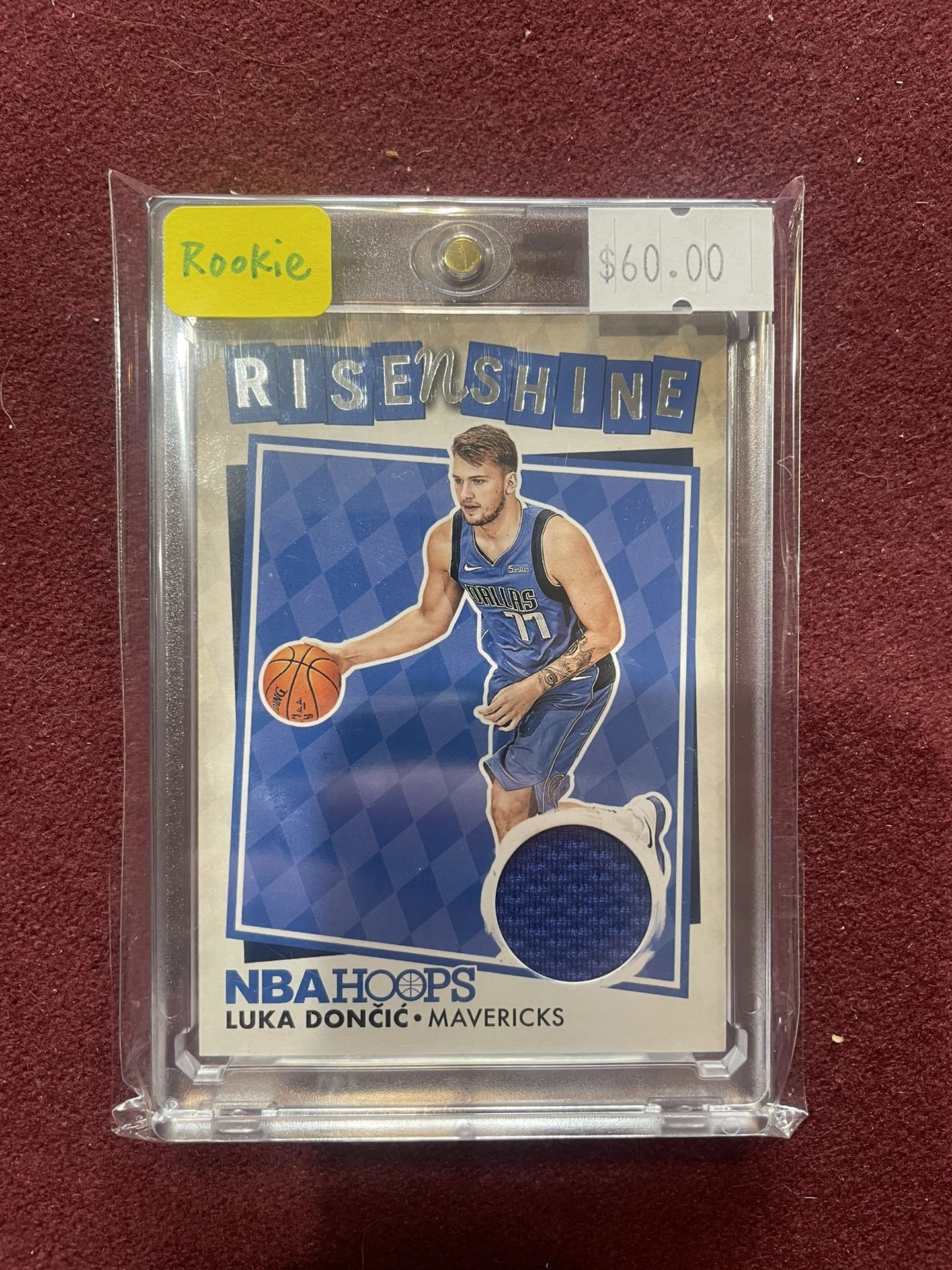 2018/19 Hoops LUKA DONCIC rookie jersey