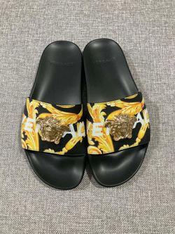 Versace Men’s Slides With Box 2026 New
