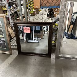 Framed mirror