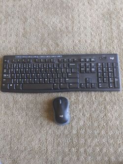 Logi wireless keyboard (K270) and mouse  (M185)