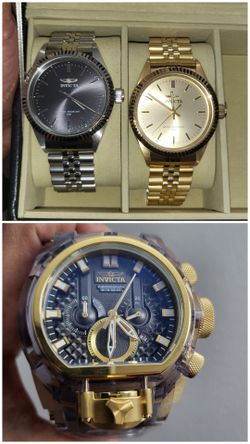 NEW INVICTA SPORTY AND CLASSY  WATCHES