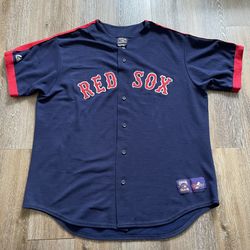 Vintage Boston Red Sox Cooperstown Collection Majestic Jersey