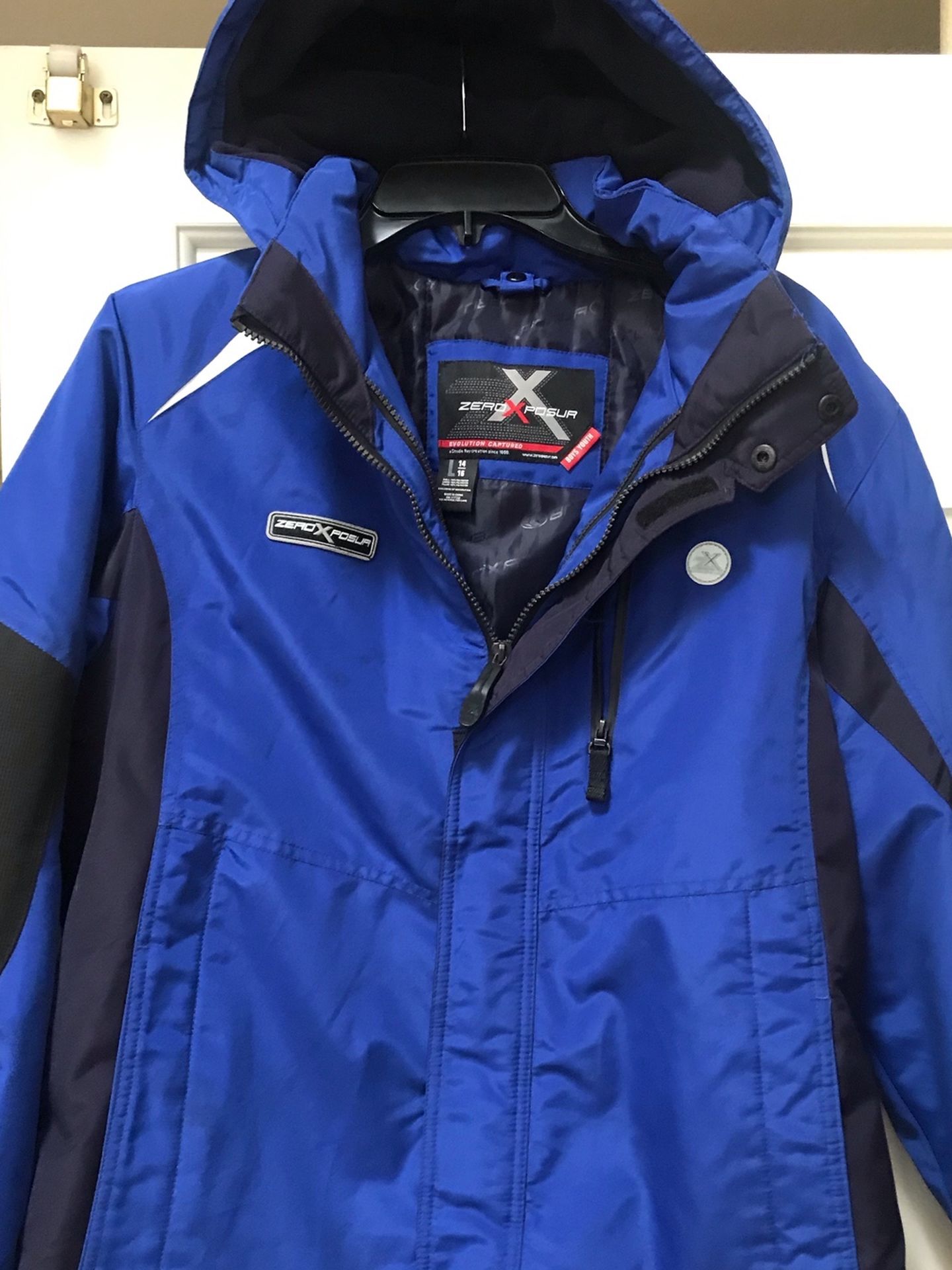snowboard jacket boys youth large