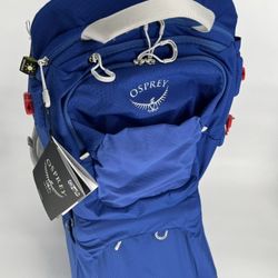NWT Osprey Poco Plus Child Carrier Baby Backpack Hiking Outdoors Blue Sky