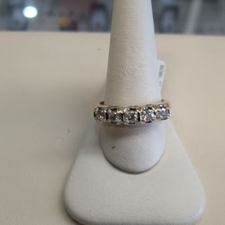 14k Gold Diamond Rings 4.6 Grams Size 13 Layaway Available 10% Down If You Are Interested Ask For Maribel Thank You 
