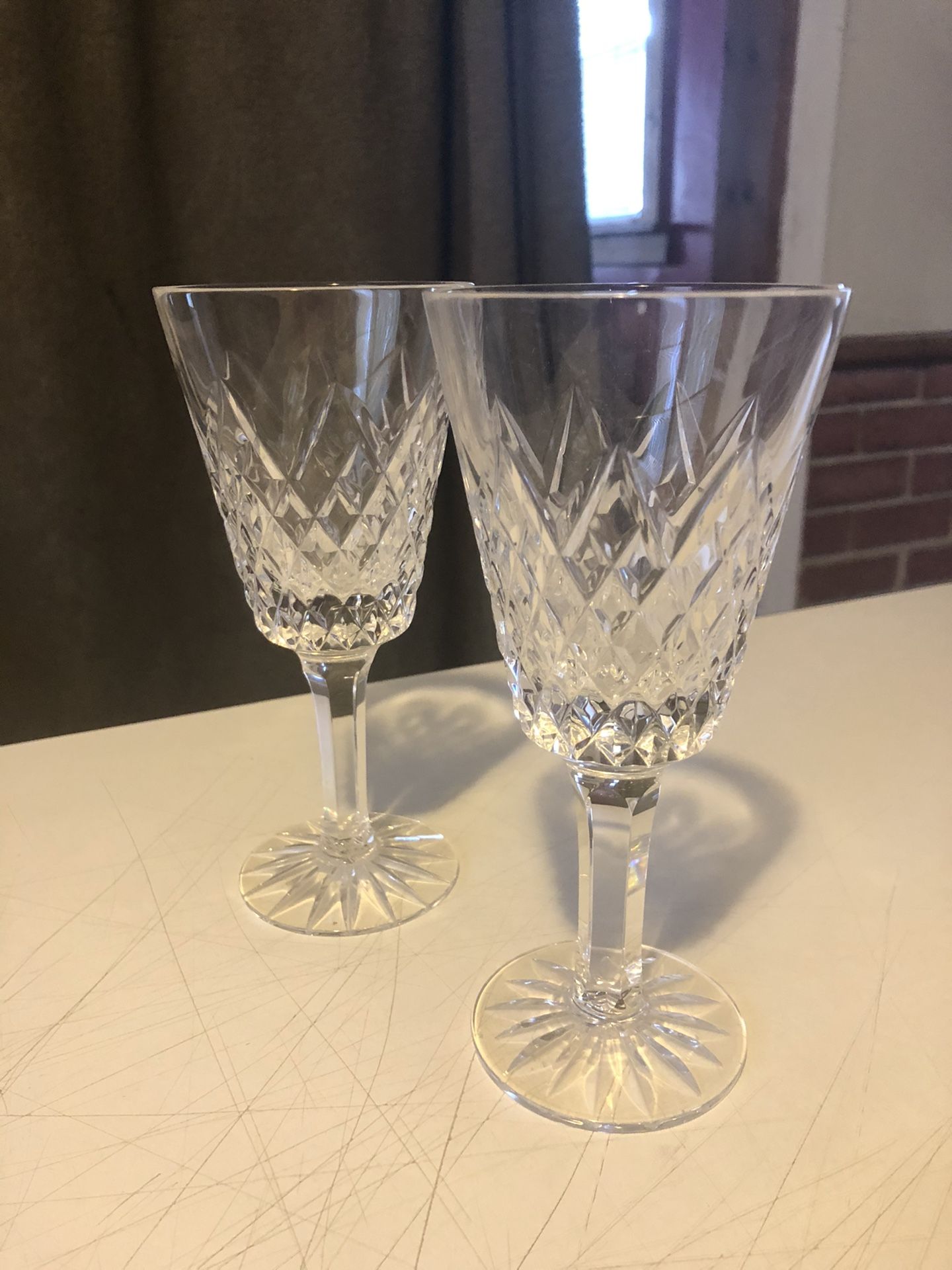 Vintage Wine glasses 5 7/8"