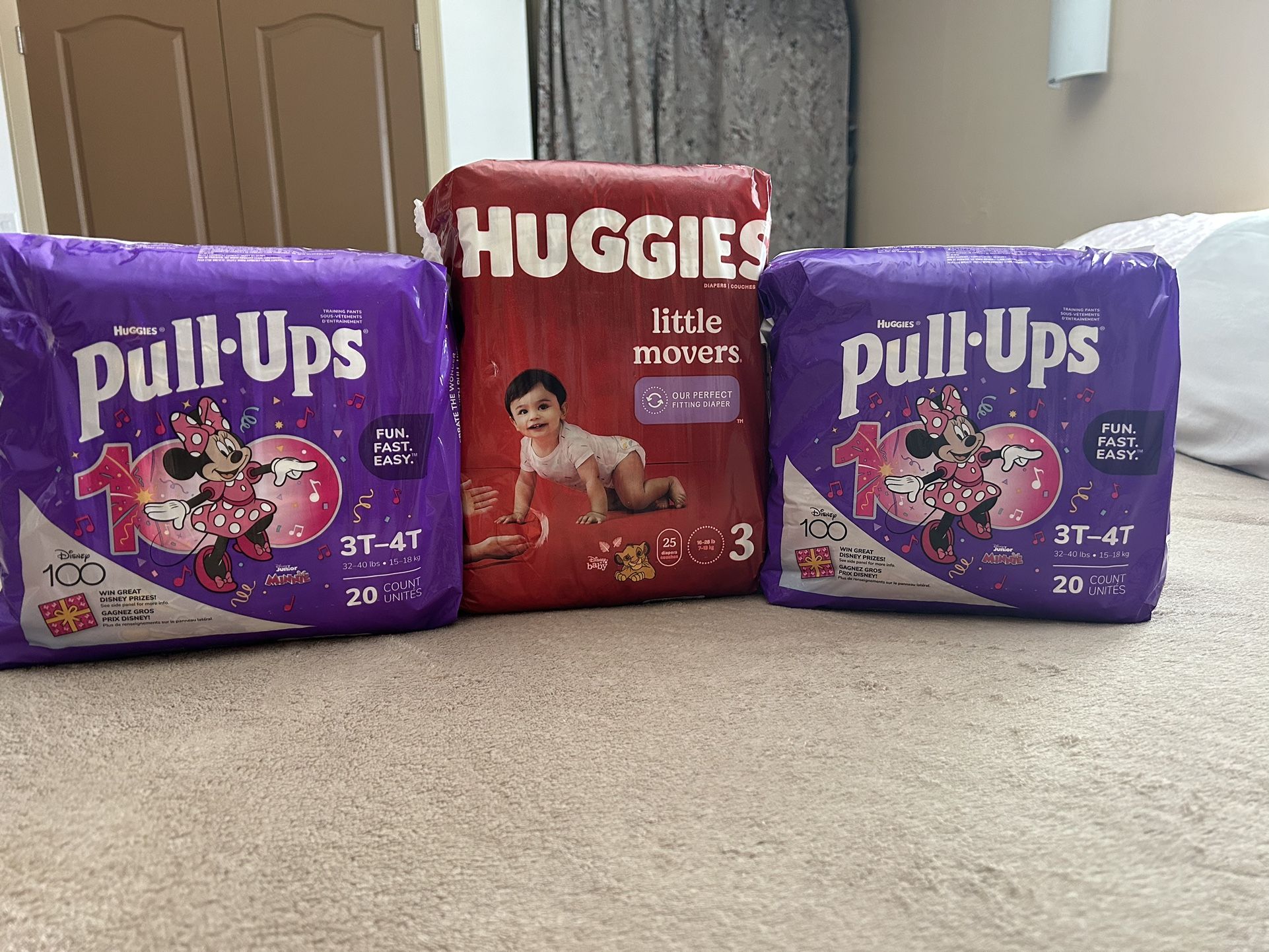 Huggies Diapers Size 3-4