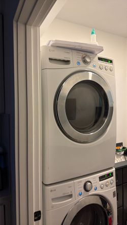 Washer and dryer
